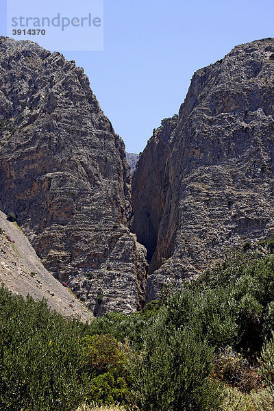 Ha Canyon  Kreta  Griechenland  Europa