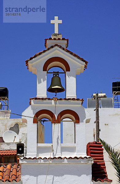 Kirchenturm  Ierapetra  Kreta  Griechenland  Europa