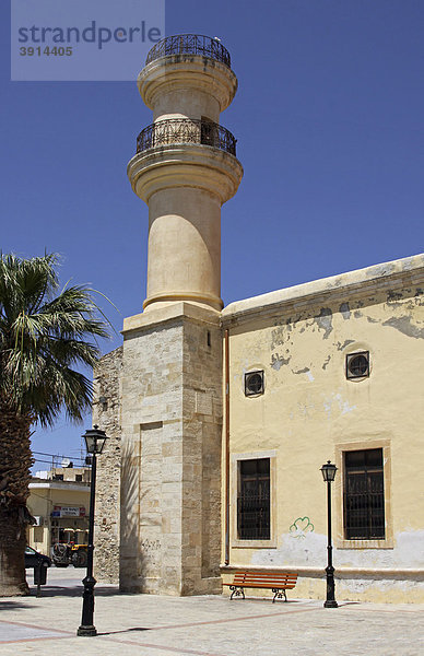 Minarett  Zentrum  Ierapetra  Kreta  Griechenland  Europa