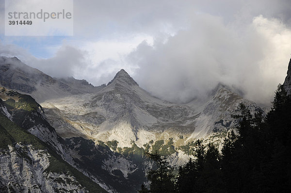 Karwendelgebirge  Tirol  Österreich