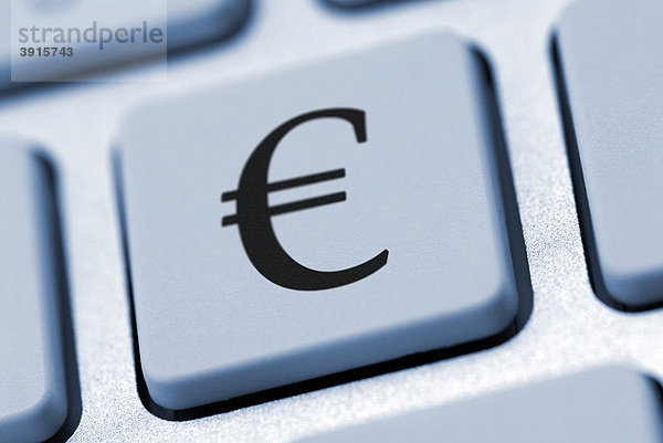 Euro-Zeichen auf einer Computertastatur