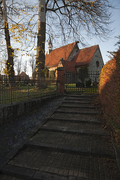 Feldsteinkirche St. Jakobi  Schwabstedt  Nordfriesland  Schleswig-Holstein  Norddeutschland  Europa