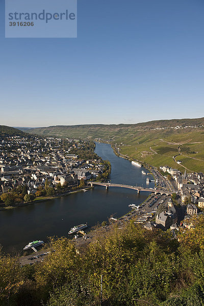 Bernkastel-Kues an der Mosel  Rheinland-Pfalz  Deutschland  Europa