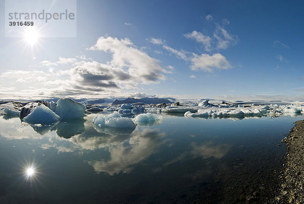 Jökulsarlon  Island  Europa