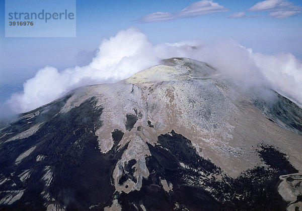 Ätna  3340 m  nach dem Ausbruch 1981  Sizilien  Italien  Europa