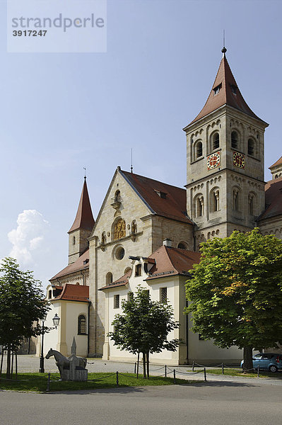 Basilika St. Vitus  Ellwangen  Baden-Württemberg  Deutschland  Europa