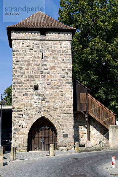 Saltorturm in Forchheim  Fränkische Schweiz  Franken  Bayern  Deutschland  Europa