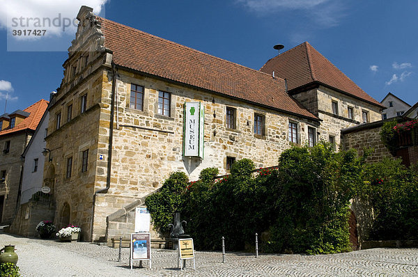 Das Töpferei-Museum in Thurnau  Fränkische Schweiz  Franken  Bayern  Deutschland  Europa