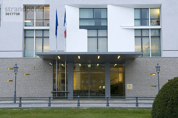Französische Botschaft am Pariser Platz  Berlin  Deutschland  Europa