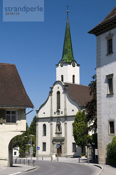 Pfarrkirche St. Karl  Hohenems  Vorarlberg  Österreich  Europa