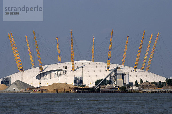 The Dome  Millenium Dome  The O2  London  England  Großbritannien  Europa