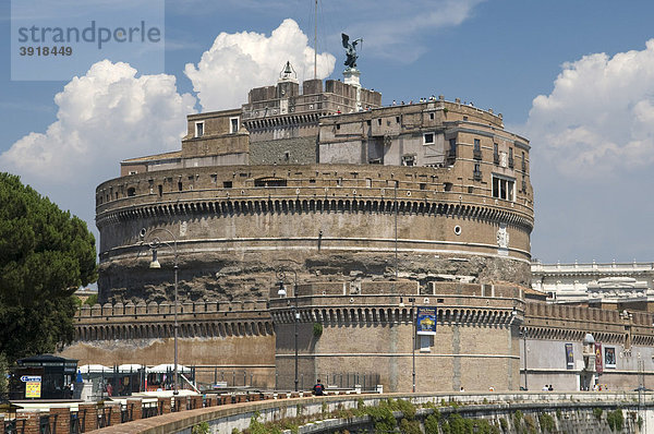 Festung Engelsburg Castel Sant'Angelo  Rom  Italien  Europa