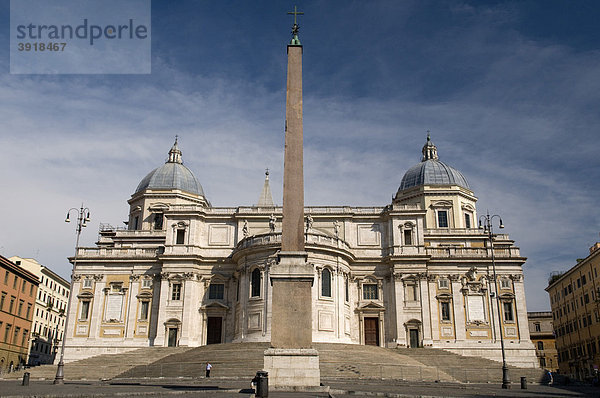 Kirche Santa Maria Maggiore  Rom  Italien  Europa