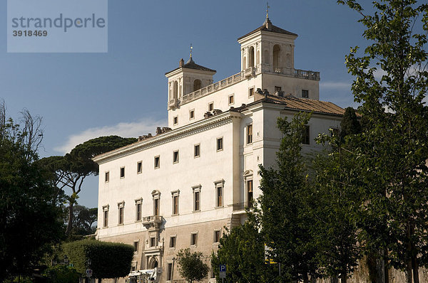 Villa Medici  Rom  Italien  Europa