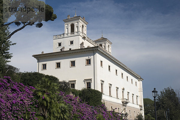 Villa Medici im Park Villa Borghese  Rom  Italien  Europa