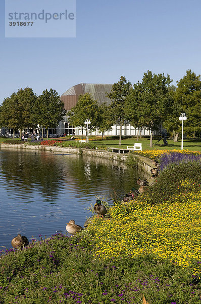 Kurpark  Nordseeheilbad Cuxhaven Döse  Niedersachsen  Deutschland  Europa