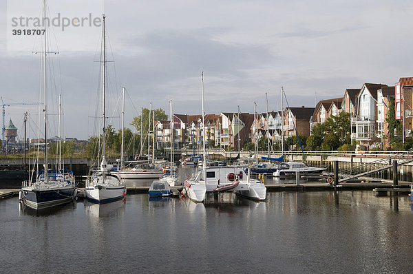 Hafen  Nordseeheilbad Cuxhaven  Niedersachsen  Deutschland  Europa