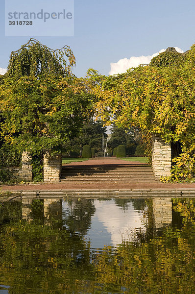 Nordpark  Landeshauptstadt Düsseldorf  Nordrhein-Westfalen  Deutschland  Europa