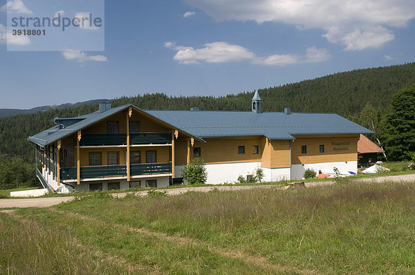 Berggasthof Mooshütte  Naturpark Bayerischer Wald  Bayern  Deutschland  Europa