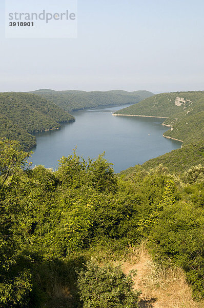 Limski Fjord  Istrien  Kroatien  Europa