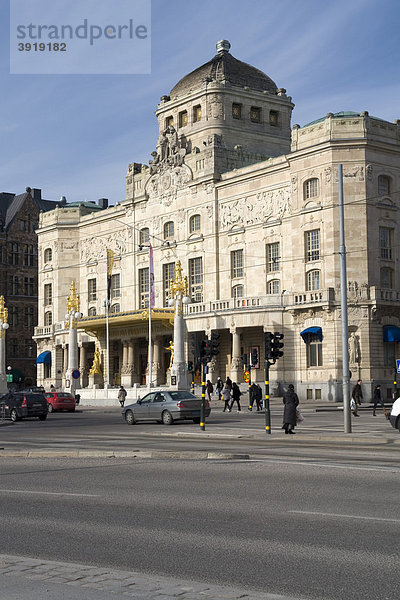 Königliches Theater  Dramaten  Kungliga dramatiska teatern  Stockholm  Schweden  Skandinavien  Europa