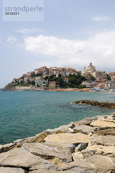 Altstadthügel von Porto Maurizio  Imperia  Riviera  Ligurien  Italien  Europa