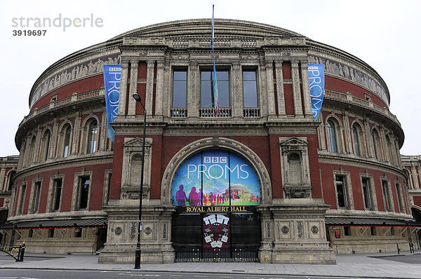 Royal Albert Hall  Konzerthalle  London  England  Großbritannien  Europa