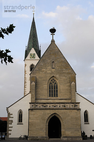 St. Johannes Kirche  Bad Saulgau  Baden-Württemberg  Deutschland  Europa