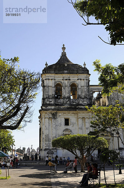 Detail  Außenansicht  Catedral de la Asuncion  1860  Leon  Nicaragua  Zentralamerika