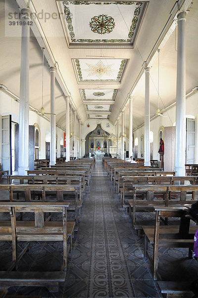 Innenansicht  Kirche San Juan  Leon  Nicaragua  Zentralamerika