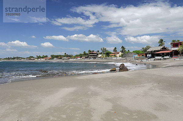 Las Penitas  Strand bei Poneloya  Leon  Nicaragua  Zentralamerika