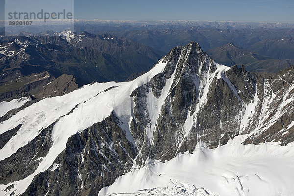 Großglockner  Luftaufnahme  Kärnten  Österreich  Europa