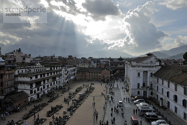 Durbar Square  Kathmandu  Nepal  Asien