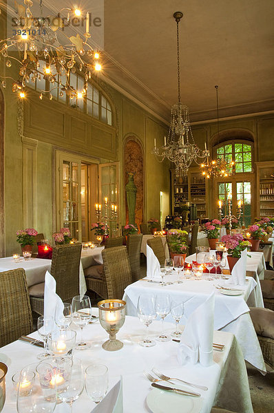Restaurant  Hotel Villa Sorgenfrei  Radebeul bei Dresden  Sachsen  Deutschland  Europa