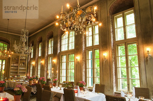 Restaurant  Hotel Villa Sorgenfrei  Radebeul bei Dresden  Sachsen  Deutschland  Europa