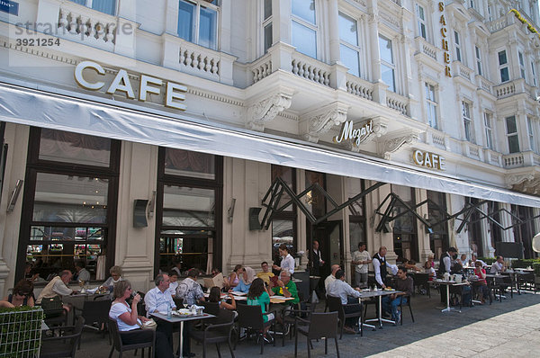 CafÈ Mozart  Wien  Österreich  Europa