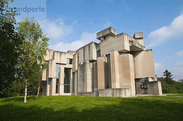 Kirche zur Heiligsten Dreifaltigkeit von Fritz Wotruba  1976  Wien  Österreich  Europa