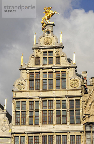 Gilde-Haus der Schützen  Grote Markt  Großer Markt  Antwerpen  Belgien  Europa