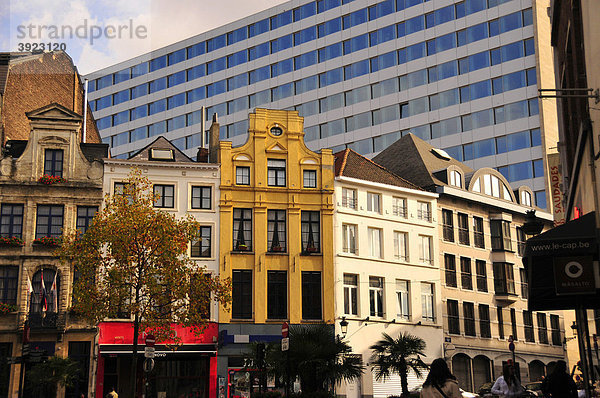 Altstadtfassade  Brüssel  Belgien  Europa