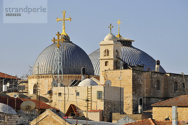 Kuppel der Grabeskirche  Jerusalem  Israel  Naher Osten  Orient