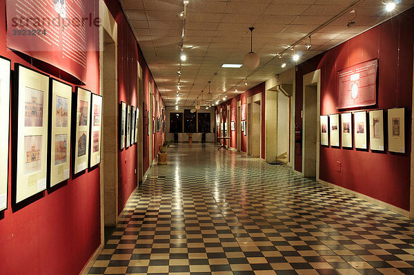 Ausstellung im Österreichischen Pilgerhospiz in der Altstadt von Jerusalem  Israel  Naher Osten  Orient