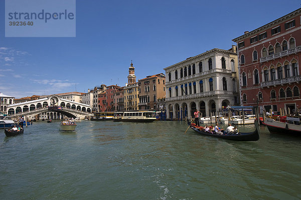 Riva del Carbon  Palazzo Grimani  Canale Grande  Venedig  Venezia  Veneto  Italien  Europa