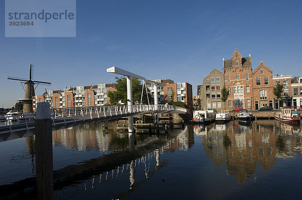 Delfshaven  Rotterdam  Südholland  Holland  Niederlande  Europa