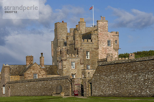 Schloss Mey  Grafschaft Caithness  Schottland  Großbritannien  Europa