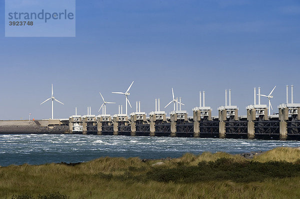 Sturmflutwehr  Deltawerke  Zeeland  Holland  Niederlande  Europa