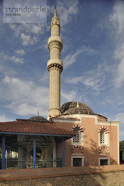 Süleyman Moschee  Rhodos Stadt  Rhodos  Griechenland  Europa