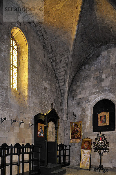 Ritterkirche  Rekonstruktion durch Italiener  FilÈrimos  Rhodos  Griechenland  Europa