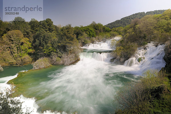 Nationalpark Krka Wasserfälle  Kroatien  Europa