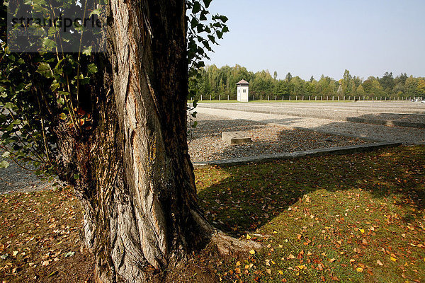 Gedenkstätte Konzentrationslager Dachau  Bayern  Deutschland  Europa
