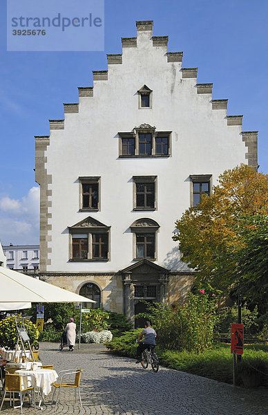 Gebäude Bundespolizeirevier Lindau  Brettermarkt  Lindau  Bodensee  Bayern  Deutschland  Europa